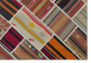 Apex Kilim Patchwork Unique Naturel 25592 160 x 235 cm