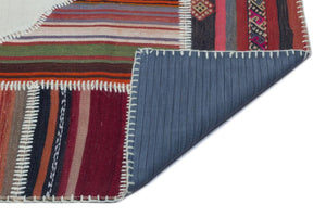 Apex Kilim Patchwork Unique Naturel 25596 162 x 228 cm