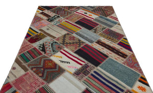 Apex Kilim Patchwork Unique Naturel 26770 162 x 247 cm