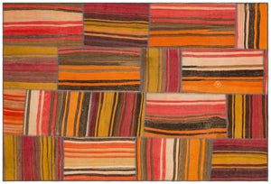 Apex Kilim Patchwork Unique Naturel 36368 160 x 232 cm