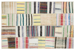 Apex Kilim Patchwork Unique Naturel 36957 149 x 230 cm