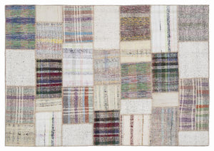 Apex Kilim Patchwork Unique Striped 1038 160 x 230 cm