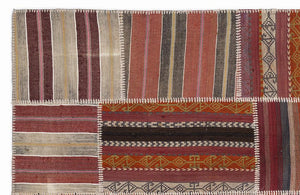 Apex Kilim Patchwork Unique Striped 1042 160 x 230 cm