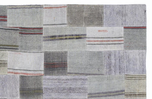 Apex Kilim Patchwork Unique Striped 1047 160 x 230 cm