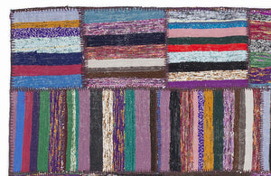 Apex Kilim Patchwork Unique Striped 1055 160 x 230 cm