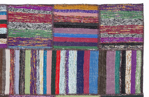 Apex Kilim Patchwork Unique Striped 1055 160 x 230 cm