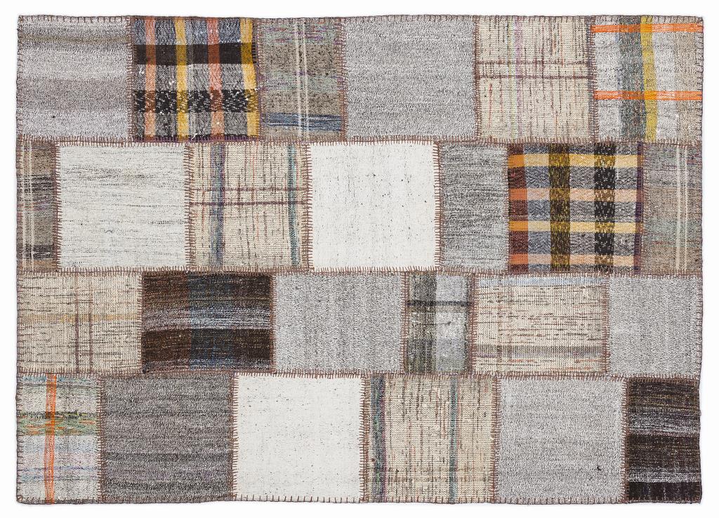 Apex Kilim Patchwork Unique Striped 1067 160 x 230 cm