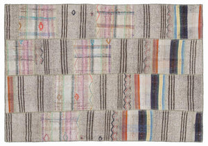 Apex Kilim Patchwork Unique Striped 1072 160 x 230 cm