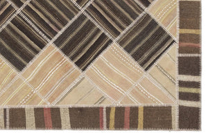 Apex Kilim Patchwork Unique Striped 11504 169 x 240 cm