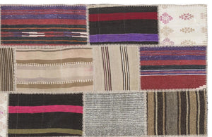 Apex Kilim Patchwork Unique Striped 11517 120 x 181 cm