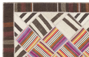 Apex Kilim Patchwork Unique Striped 11532 171 x 240 cm