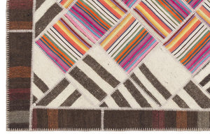 Apex Kilim Patchwork Unique Striped 11532 171 x 240 cm