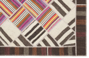 Apex Kilim Patchwork Unique Striped 11532 171 x 240 cm