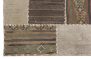 Apex Kilim Patchwork Unique Striped 1171 160 x 230 cm