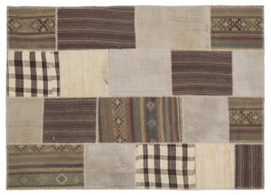 Apex Kilim Patchwork Unique Striped 1171 160 x 230 cm