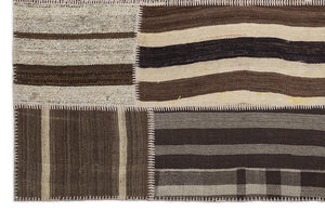 Apex Kilim Patchwork Unique Striped 1206 160 x 230 cm