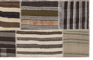 Apex Kilim Patchwork Unique Striped 1206 160 x 230 cm