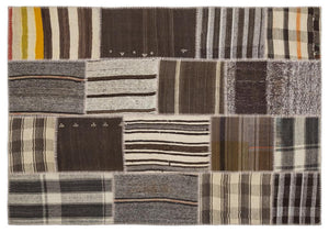 Apex Kilim Patchwork Unique Striped 1220 160 x 230 cm