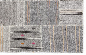 Apex Kilim Patchwork Unique Striped 1250 160 x 230 cm