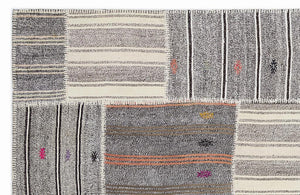 Apex Kilim Patchwork Unique Striped 1257 160 x 230 cm