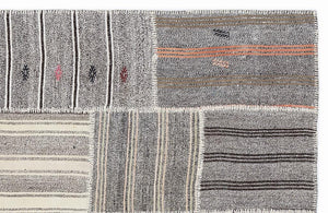 Apex Kilim Patchwork Unique Striped 1257 160 x 230 cm