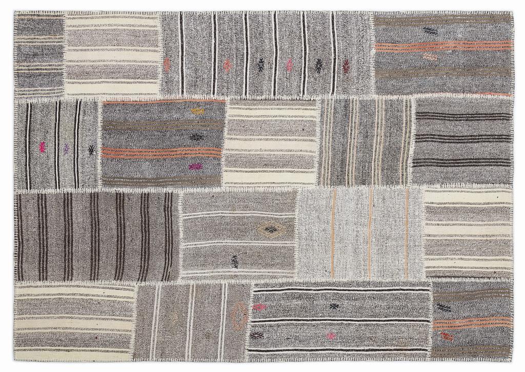 Apex Kilim Patchwork Unique Striped 1257 160 x 230 cm