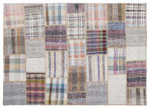 Apex Kilim Patchwork Unique Striped 1264 160 x 230 cm