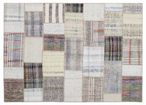 Apex Kilim Patchwork Unique Striped 1273 160 x 230 cm