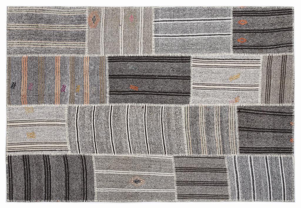 Apex Kilim Patchwork Unique Striped 1276 160 x 230 cm