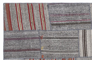 Apex Kilim Patchwork Unique Striped 1279 160 x 230 cm