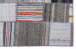 Apex Kilim Patchwork Unique Striped 1284 160 x 230 cm