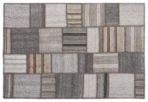 Apex Kilim Patchwork Unique Striped 1288 160 x 230 cm