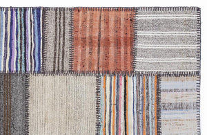 Apex Kilim Patchwork Unique Striped 1293 160 x 230 cm