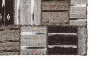 Apex Kilim Patchwork Unique Striped 1294 160 x 230 cm