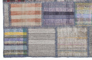 Apex Kilim Patchwork Unique Striped 1296 160 x 230 cm