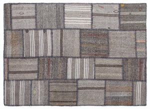 Apex Kilim Patchwork Unique Striped 1299 160 x 230 cm