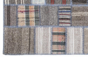 Apex Kilim Patchwork Unique Striped 1309 160 x 230 cm