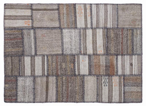 Apex Kilim Patchwork Unique Striped 1312 160 x 230 cm