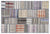 Apex Kilim Patchwork Unique Striped 1313 160 x 230 cm