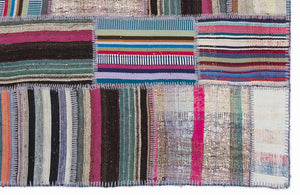 Apex Kilim Patchwork Unique Striped 1316 160 x 230 cm