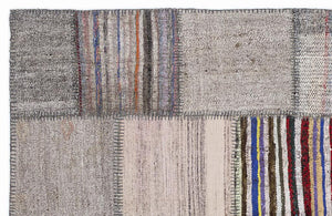 Apex Kilim Patchwork Unique Striped 1323 160 x 230 cm