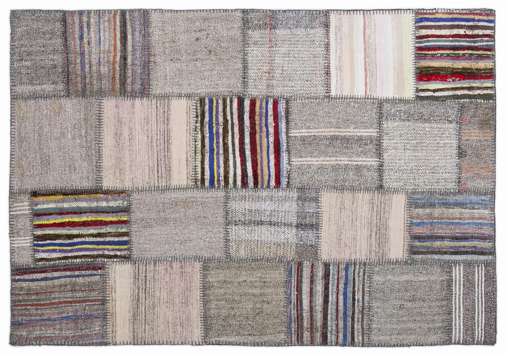 Apex Kilim Patchwork Unique Striped 1323 160 x 230 cm