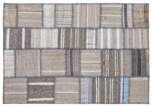 Apex Kilim Patchwork Unique Striped 1324 160 x 230 cm