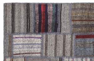 Apex Kilim Patchwork Unique Striped 1327 160 x 230 cm