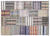 Apex Kilim Patchwork Unique Striped 1337 160 x 230 cm