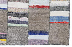 Apex Kilim Patchwork Unique Striped 1338 160 x 230 cm