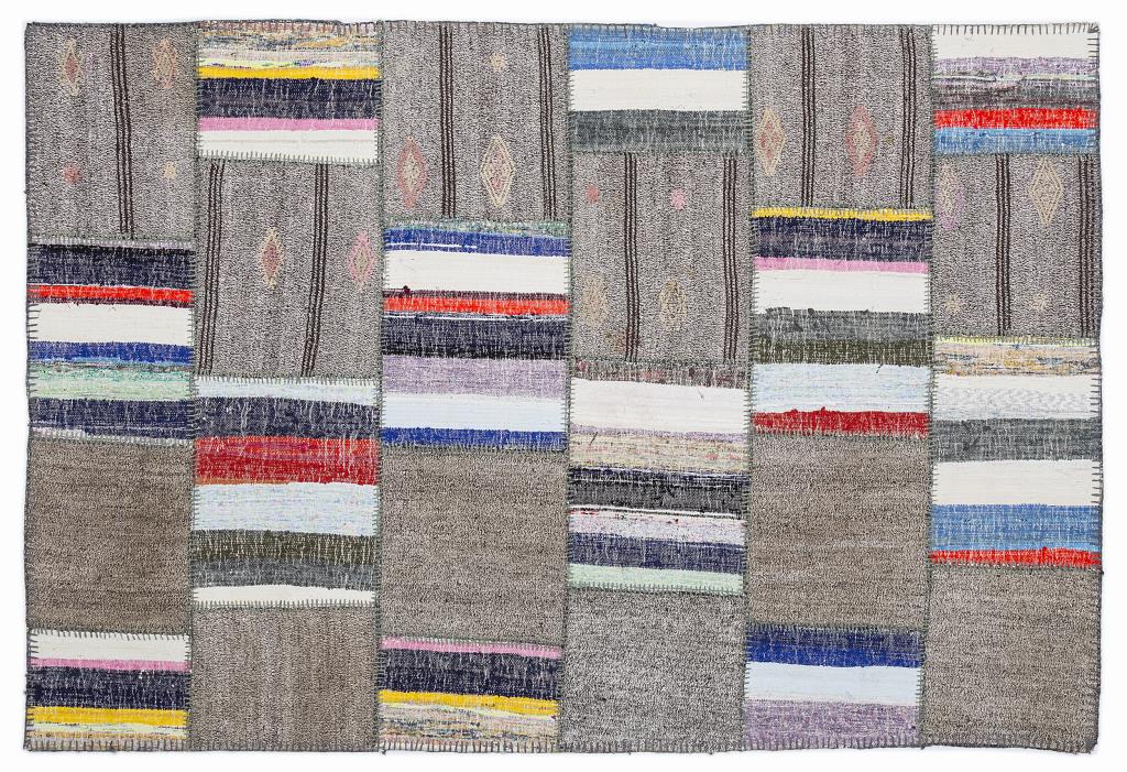 Apex Kilim Patchwork Unique Striped 1338 160 x 230 cm