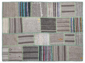 Apex Kilim Patchwork Unique Striped 1340 160 x 230 cm