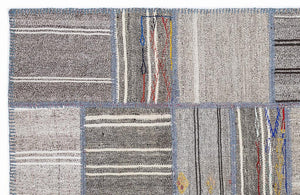 Apex Kilim Patchwork Unique Striped 1343 160 x 230 cm