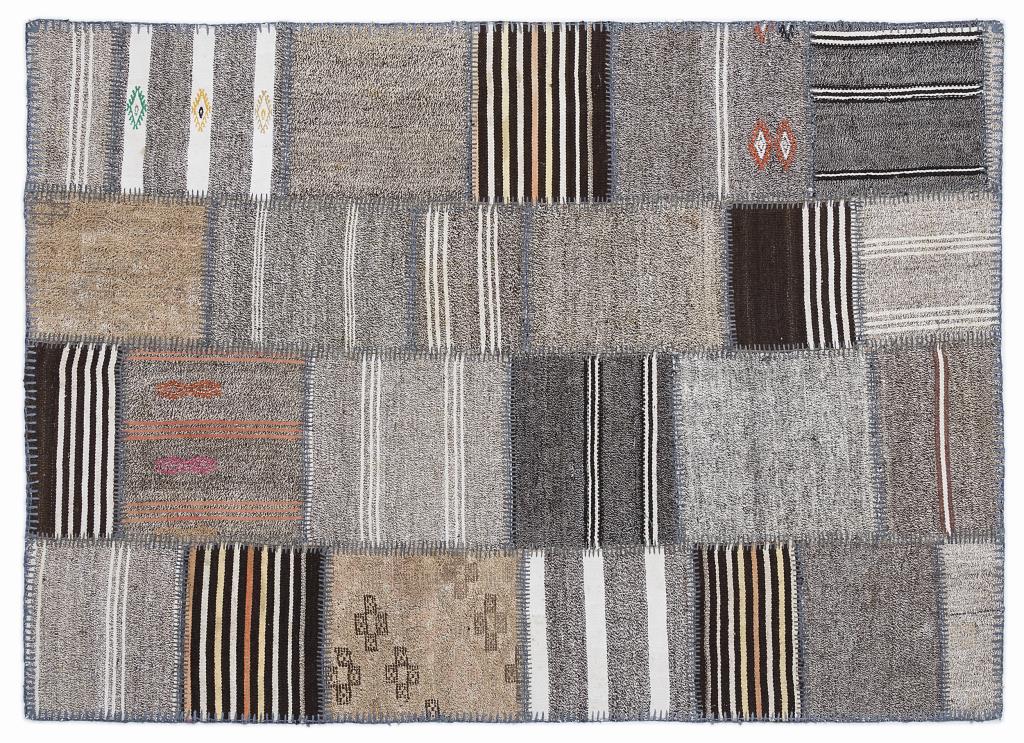 Apex Kilim Patchwork Unique Striped 1344 160 x 230 cm